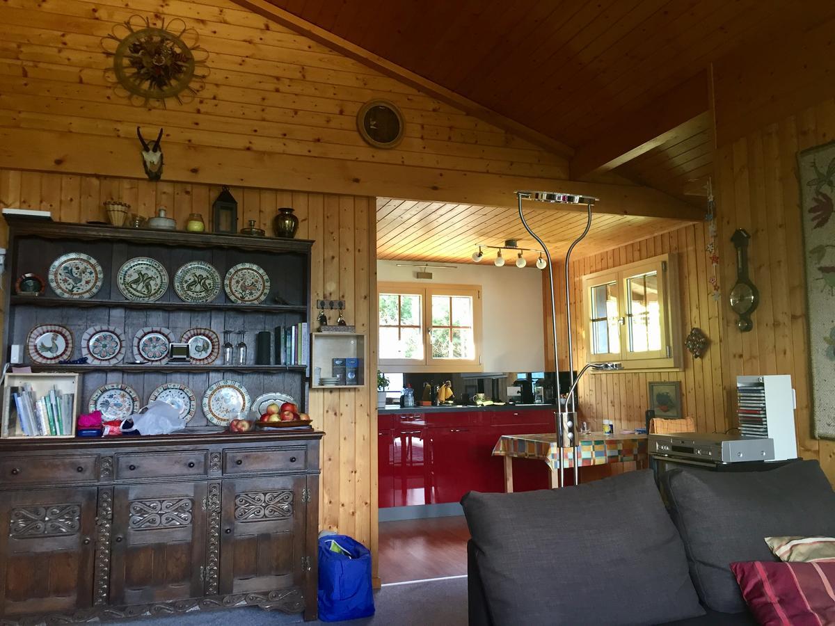 Ferienwohnung Im Chalet Firn - Og Burchen ภายนอก รูปภาพ